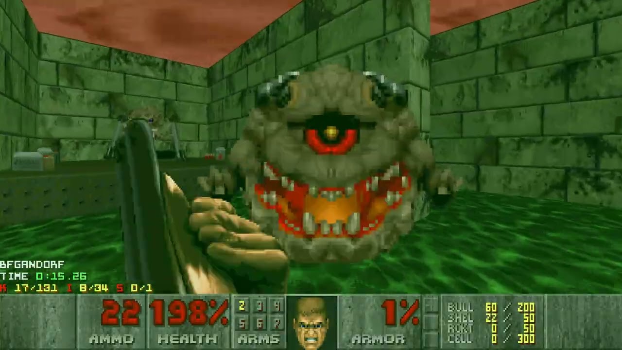 Doom II: Zone 400 - Ultra-Violence Max Speedruns