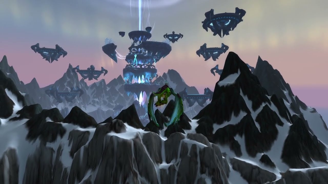 World of Warcraft Ambience | A Cozy and Fantastical Flight Across Northrend