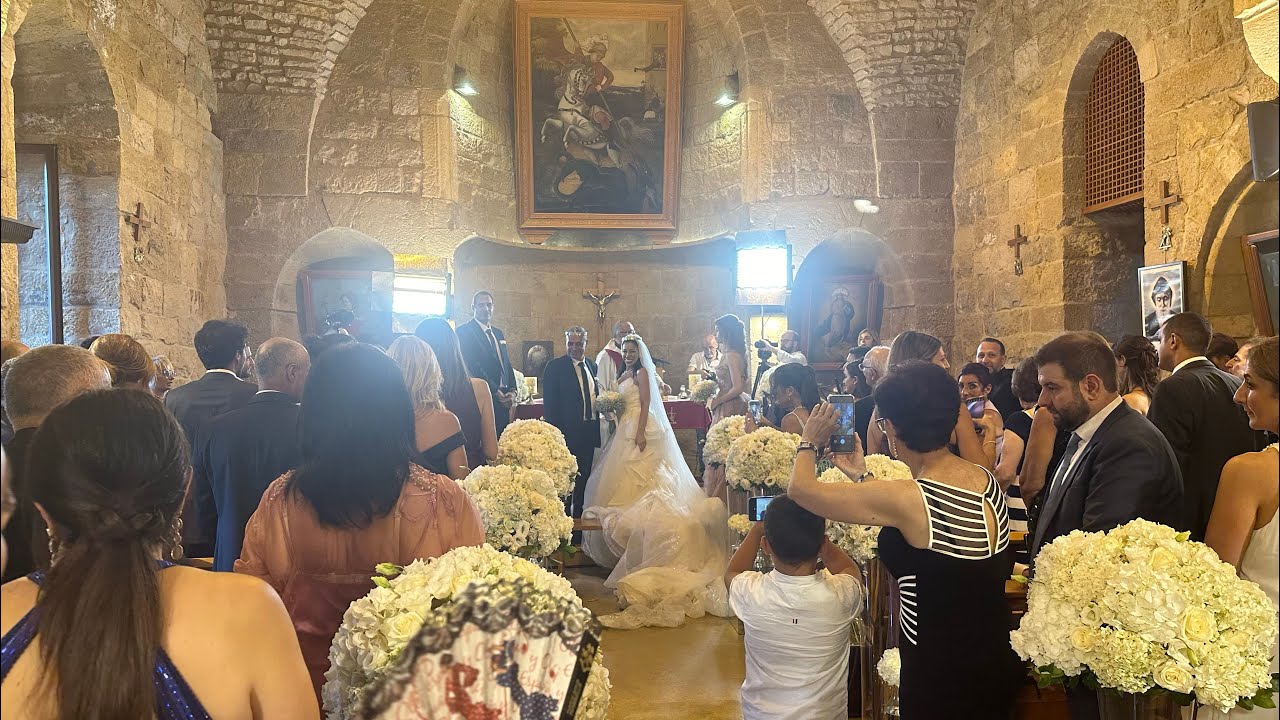 Maronite Church wedding in Lebanon 🇱🇧