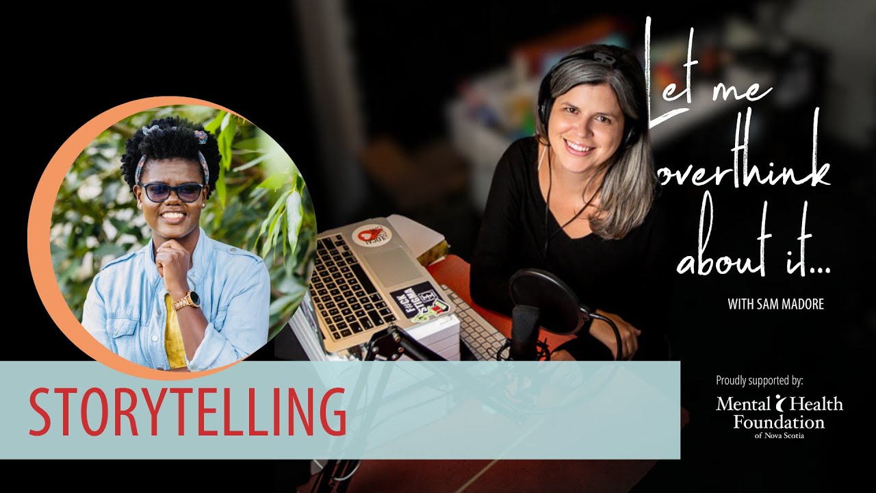 Storytelling with Sharon Ishimwe on the Let Me Overthink About It podcast with Sam Madore
