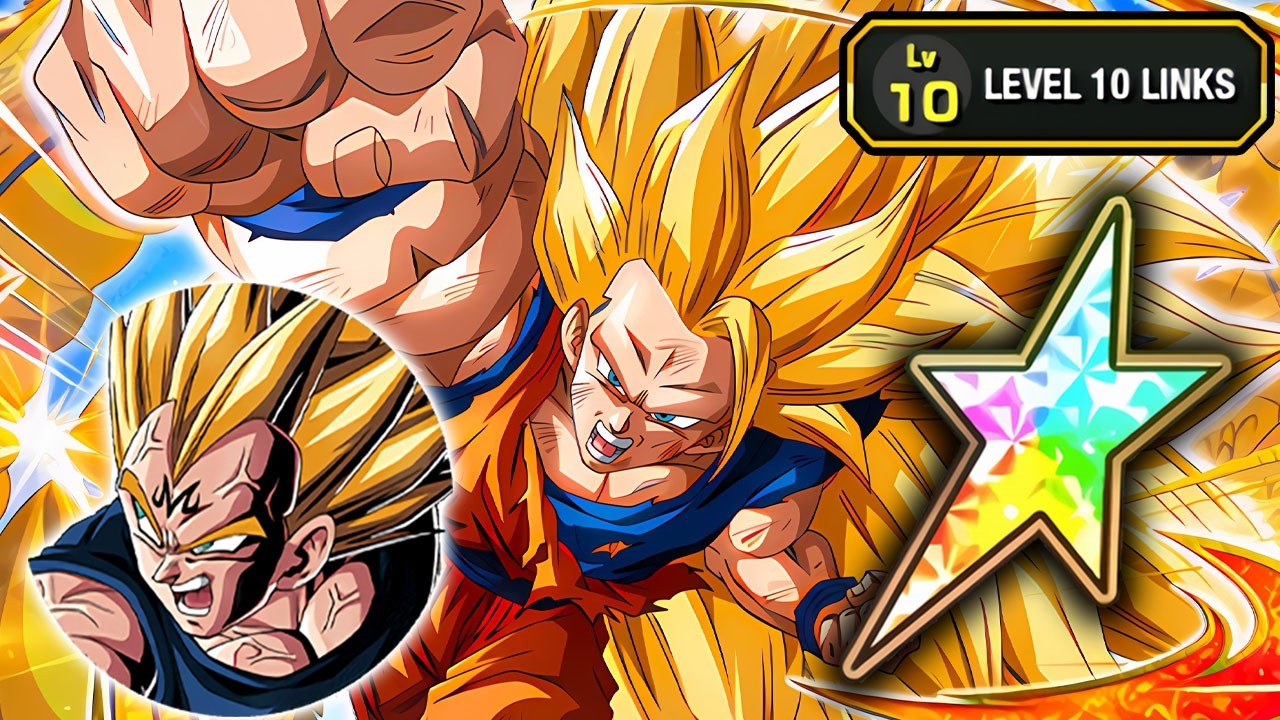 STR SSJ3 GOKU ON LR MAJIN VEGETA + SSJ2 GOKU TEAM! Dragon Ball Z Dokkan Battle