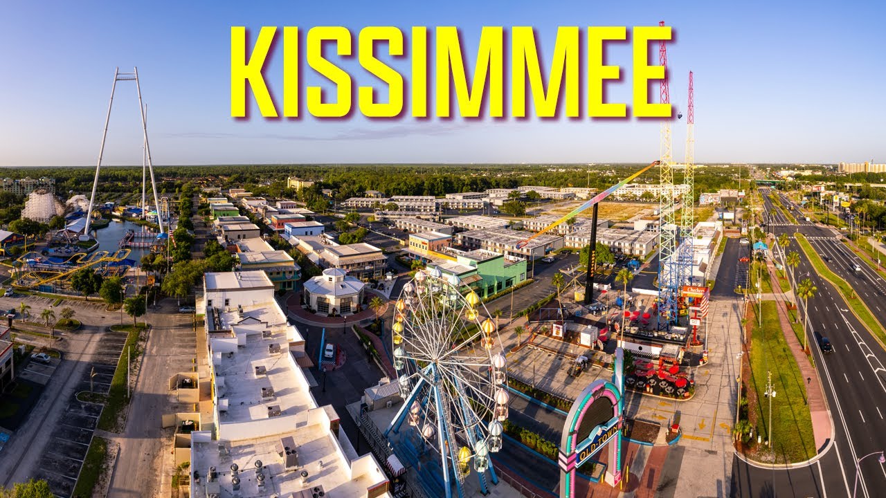 Kissimmee Florida in 4K ~ Aerial and Drone Video Reel of Beautiful Central Florida
