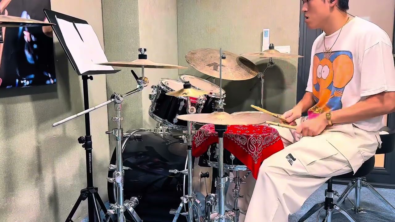 張震嶽 ayal komod-浪人的… drum cover