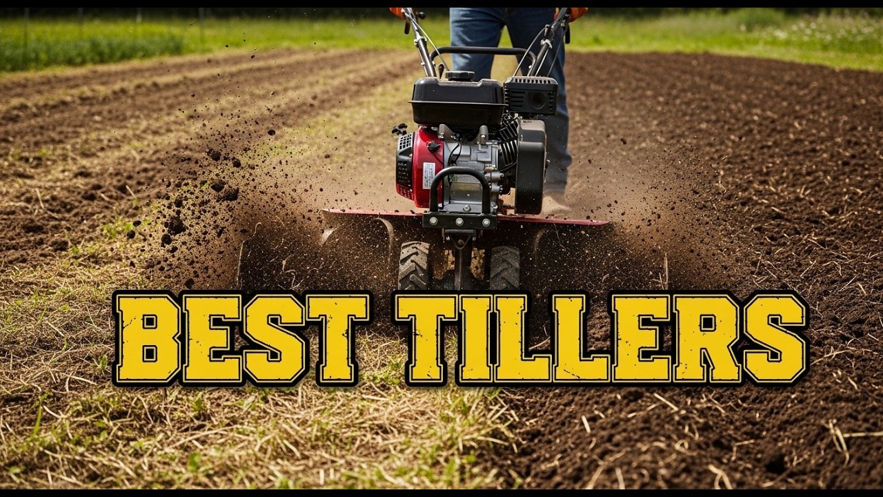 TOP 5 Best Tillers 2026 || Stop Breaking Your Back! Use This Tiller Instead 🛑 ||