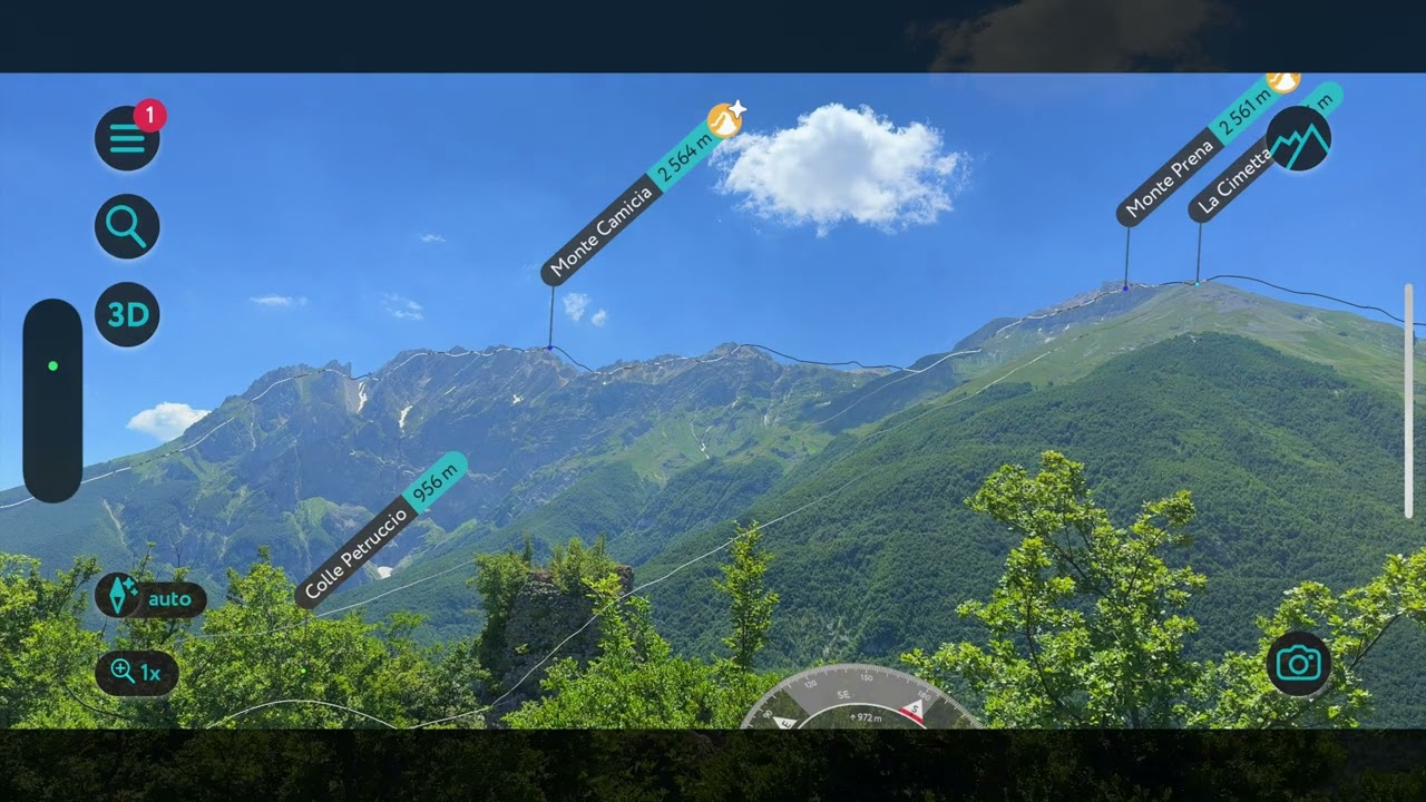 1 Luglio 2025 Lago e Castello di Pagliara Isola del Gran Sasso D'italia (TE) 4K