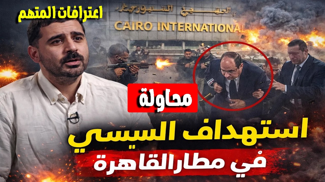 عاجل..اعترافات المتهم الرئيسي فى محاولة اغتيال الرئيس السيسي عن طريق تفجير طائرة الرئاسة