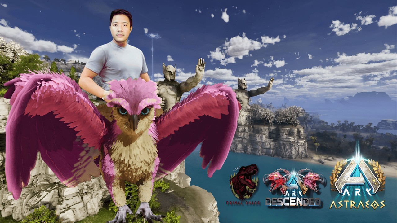 ចាប់ griffin បន្តរ  Descended + Primal Chaos | Ark ascended #day06