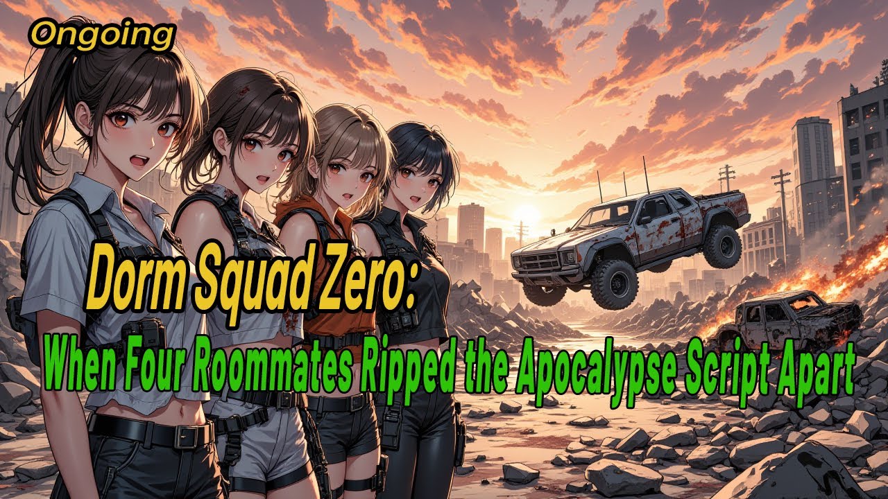 Dorm Squad Zero: When Four Roommates Ripped the Apocalypse Script Apart#manhwaedit   #webtoon