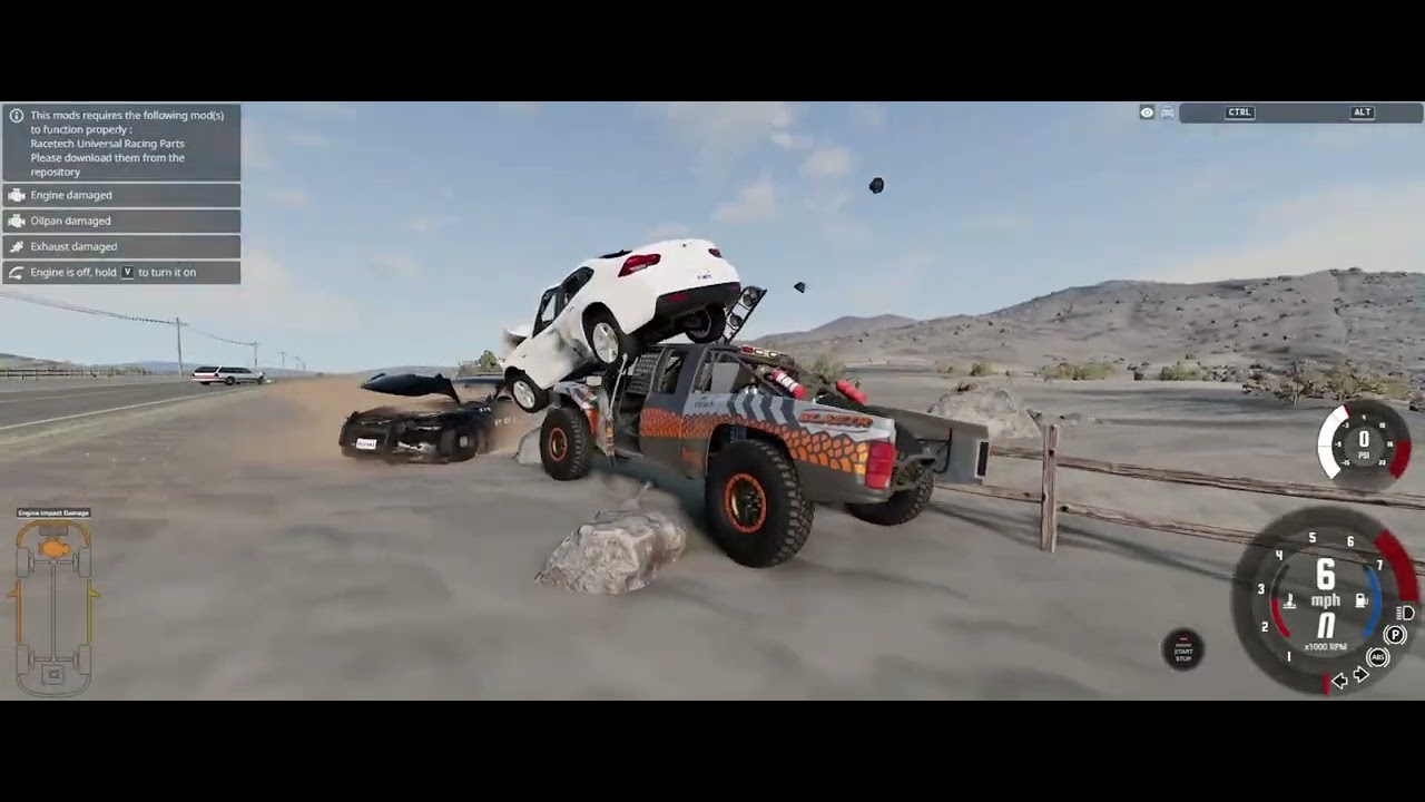 More BeamNg Drive AI fun