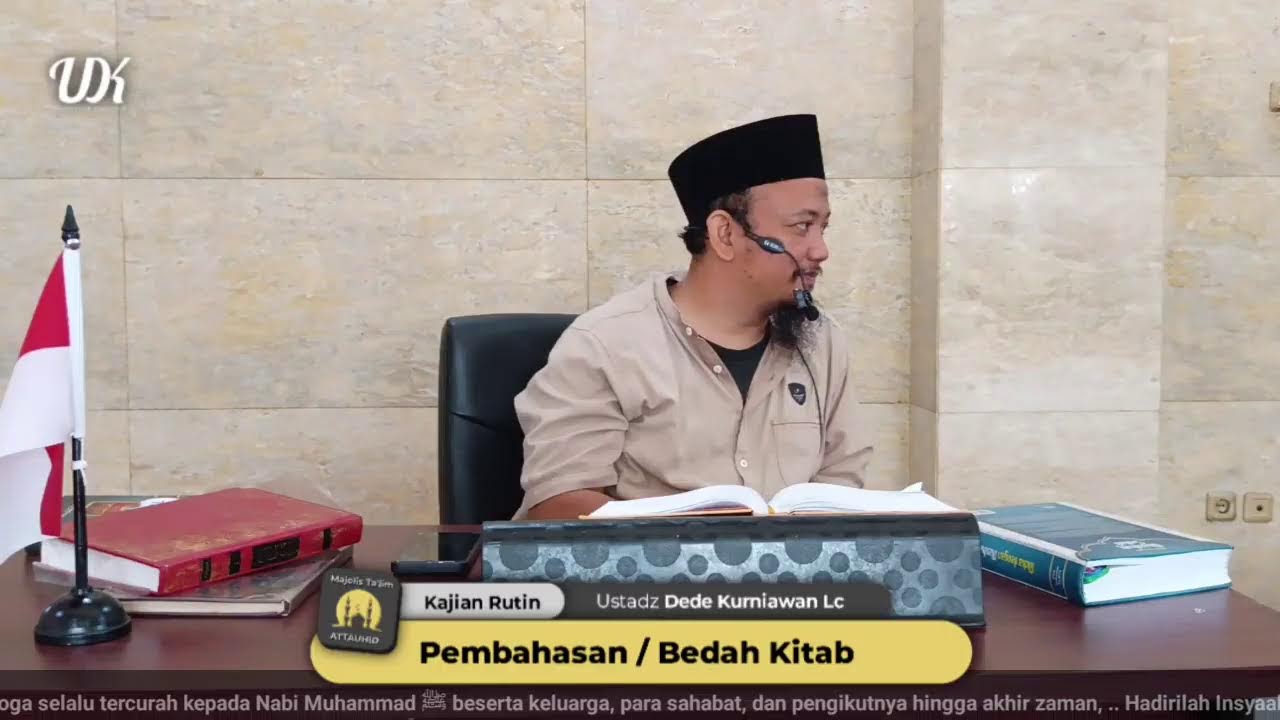 🔴 LiVE KAJIAN RUTIN MT ATTAUHID - Ustadz Dede Kurniawan Lc ,