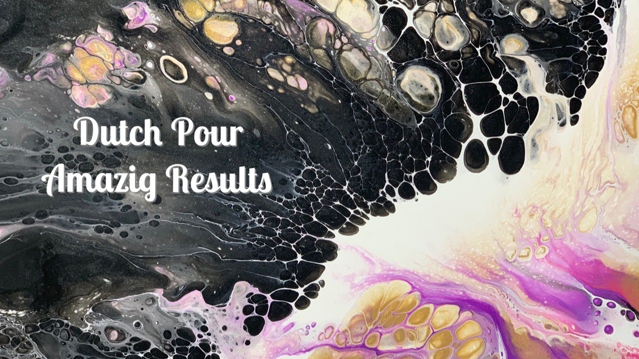 #59 I Dutch Pour I Acrylic Pouring I Abstract Painting I Fluid Art I Amazing Results