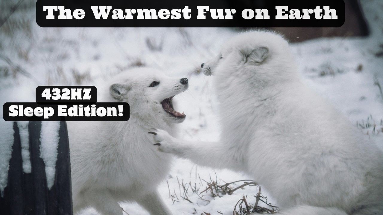 The Warmest Fur on Earth: An Arctic Fox Sleep Documentary (432Hz)