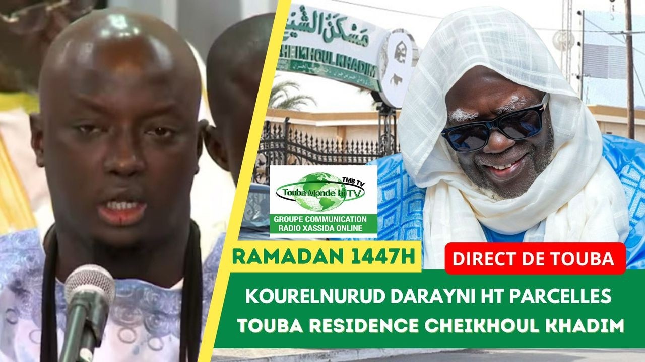 En Direct Résidence Cheikhoul Khadim Kurel Nûru Dârayni Parcelles Assainies Hizbut Tarqiyyah 4 jour