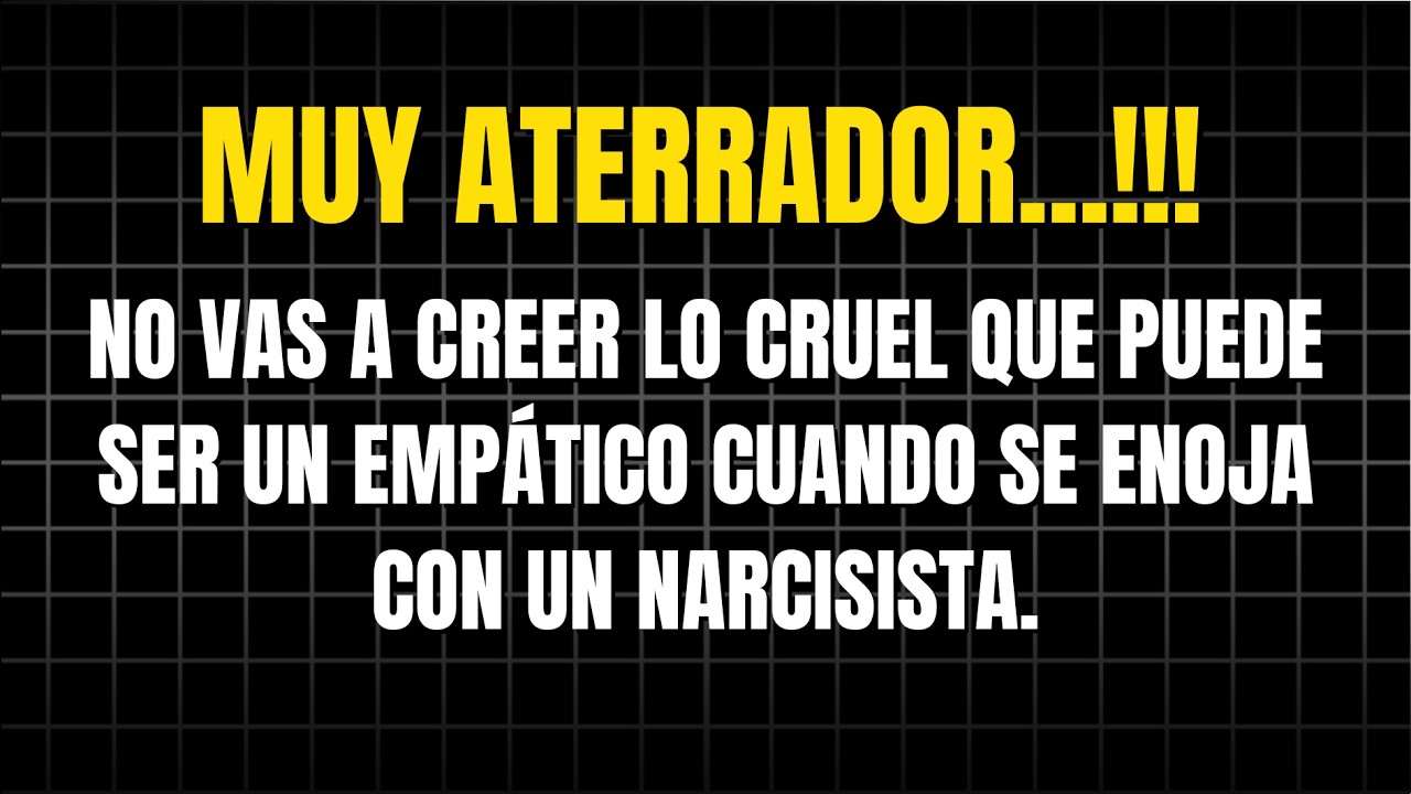 No vas a Creer lo Cruel que puede ser un Empático cuando se enoja con un narcisista.