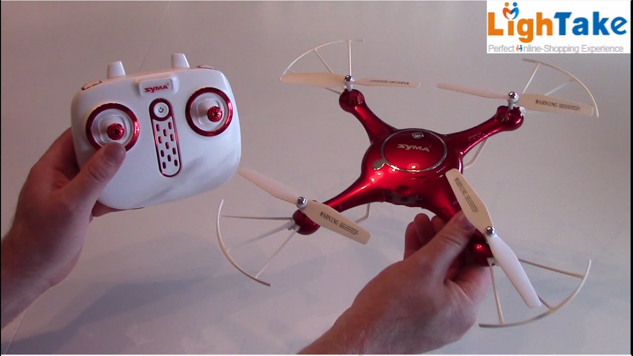 SYMA X5UW Review | 720P WiFi FPV Camera Drone Test & Flight