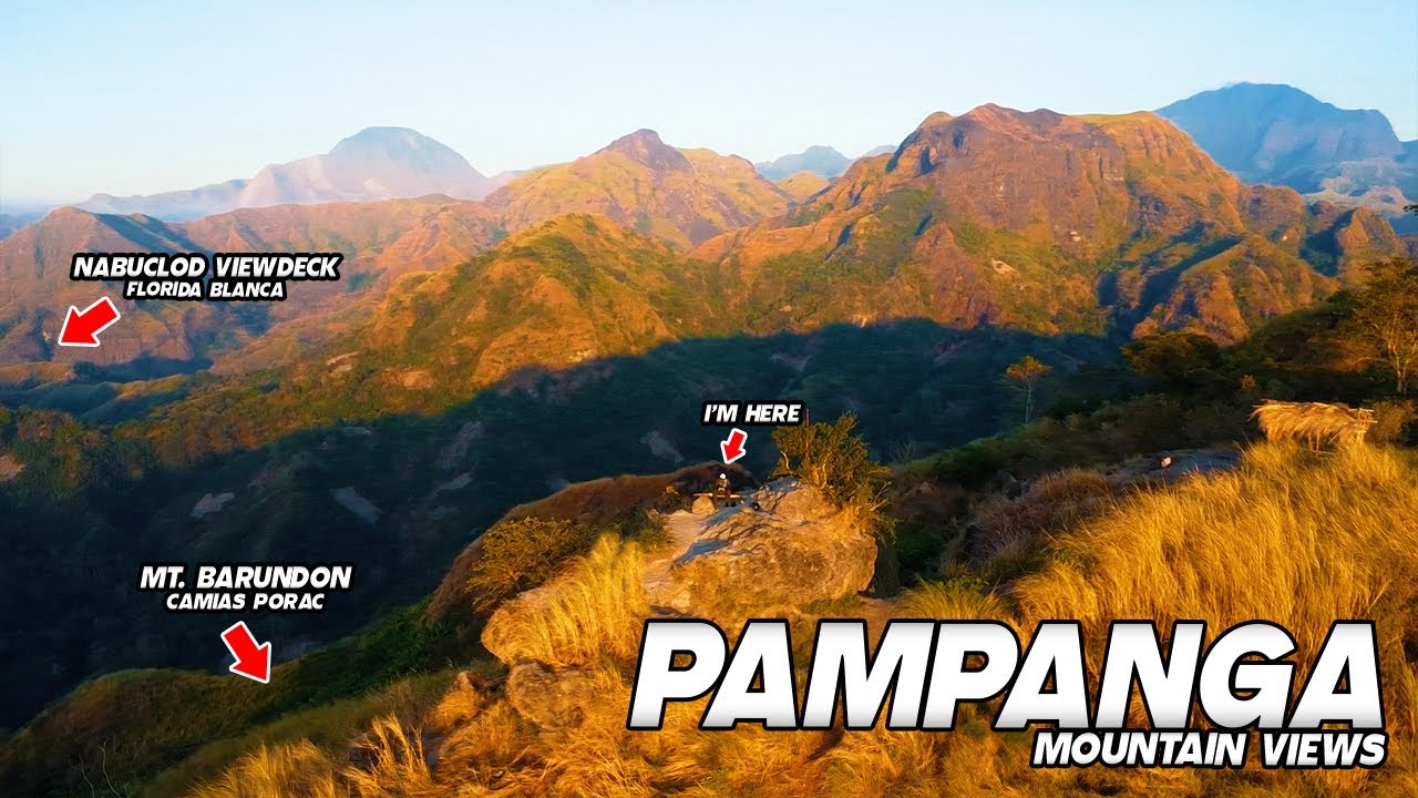 Ang magagandang Mountain Views sa Pampanga | Mt Barundon Porac | Nabuclod Florida Blanca