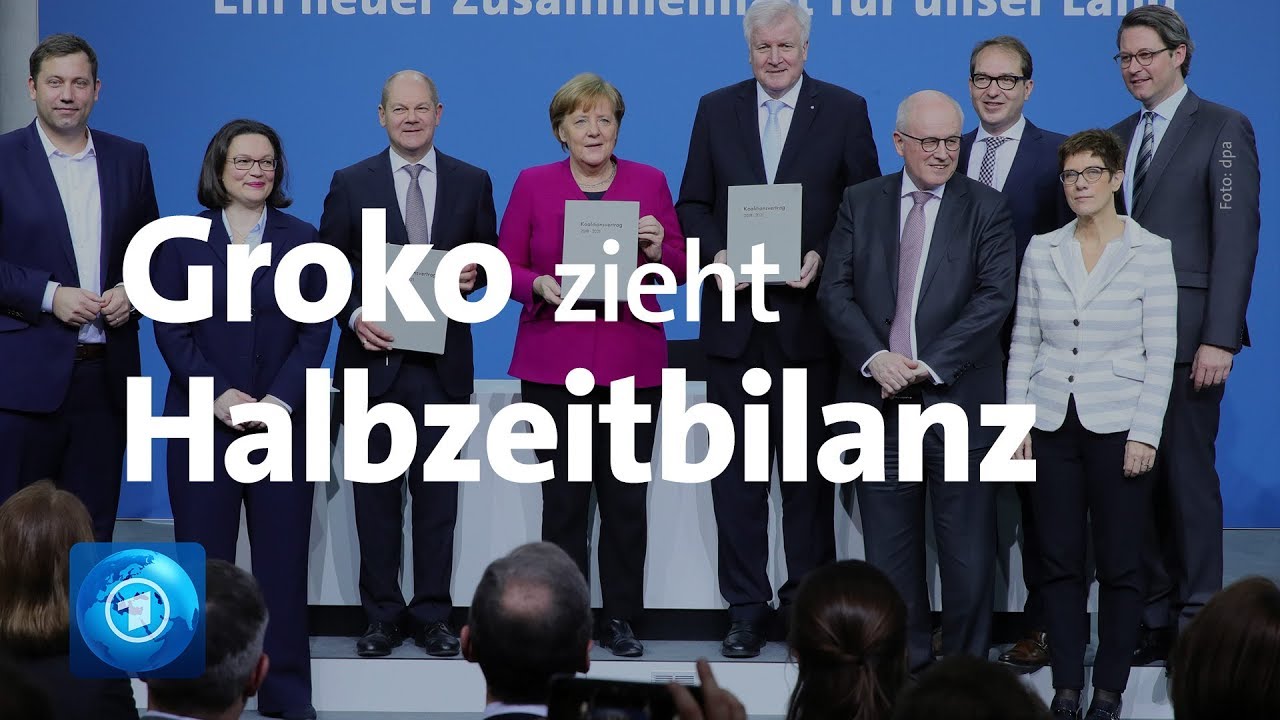 Nach zwei Jahren Regierung: Groko zieht Halbzeitbilanz