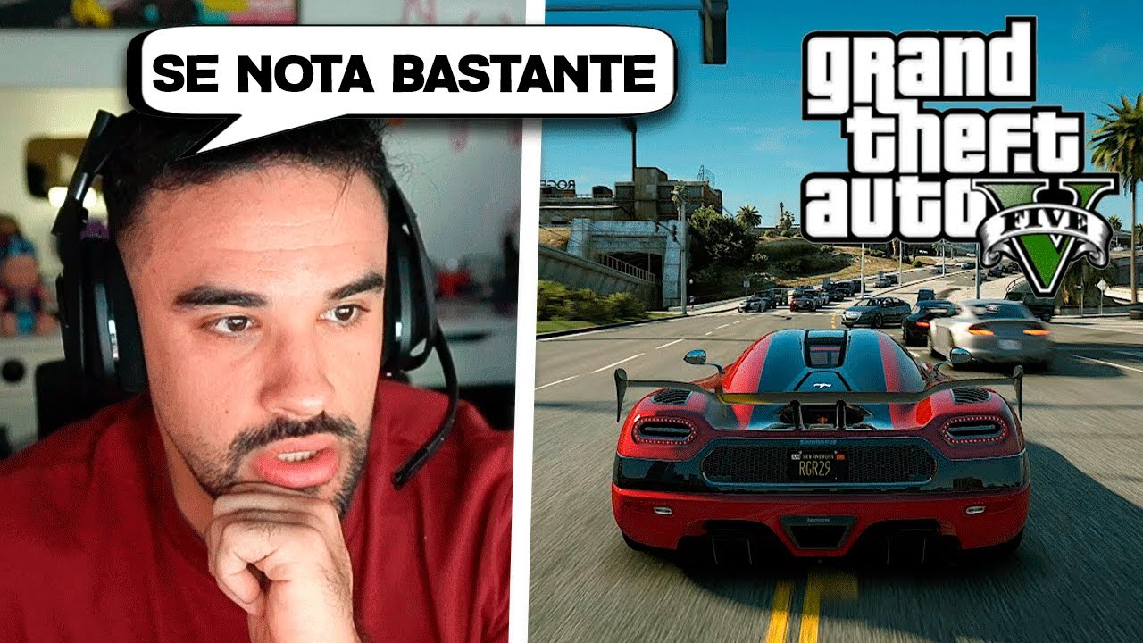ILLOJUAN REACCIONA A LOS NUEVOS GRAFICOS DE GTA 5