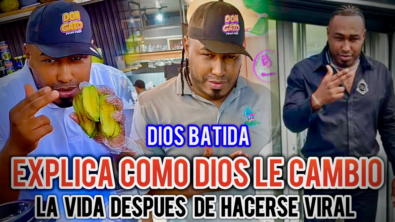 DIOS BATIDA EXPLICA COMO DIOS LE CAMBIÓ LA VIDA DESPUÉS DE HACERSE VIRAL EN LA REDES SOCIALES 