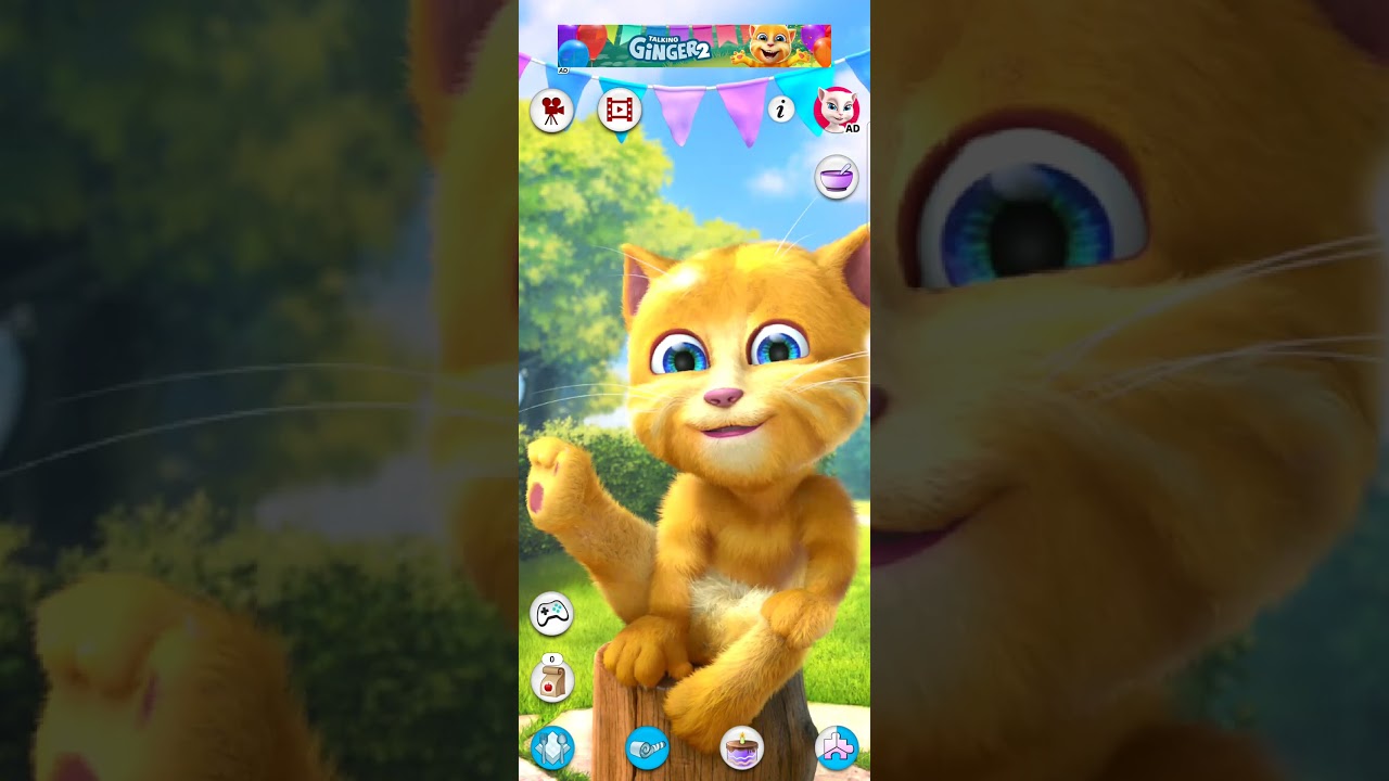 talking tom fart funny 😆 😄 🤣 🍒🍌🍍🥝🧅 #ginger #talkingtom #gingerpower