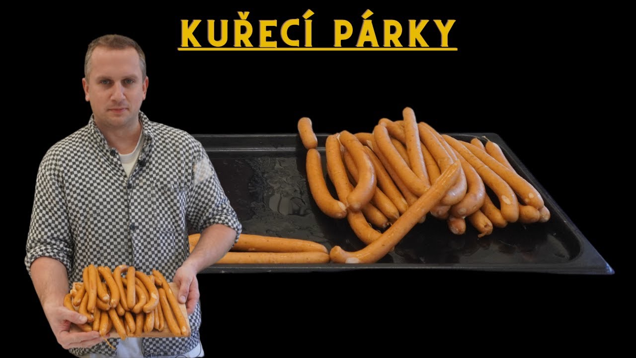 Kuřecí párky bez SEPARÁTU! | Výroba párků | Jednoduchý recept, který zvládnete i doma