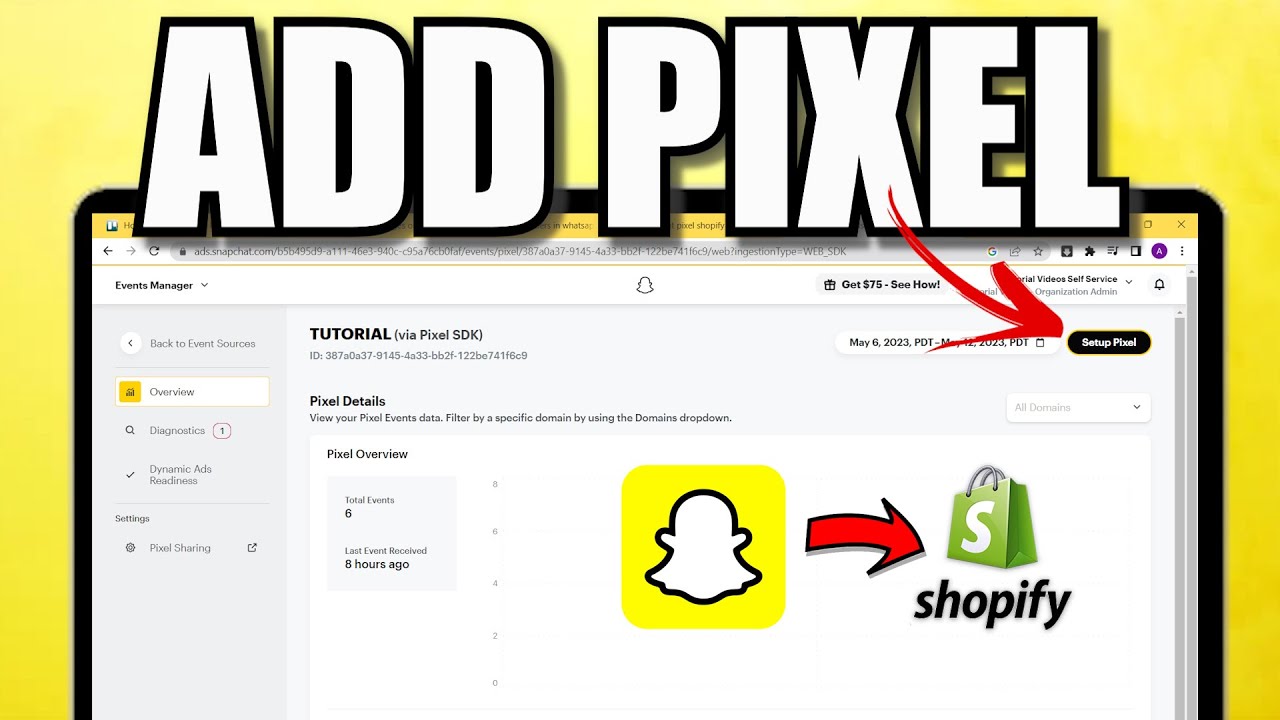 How to Add Snapchat Pixel to Shopify