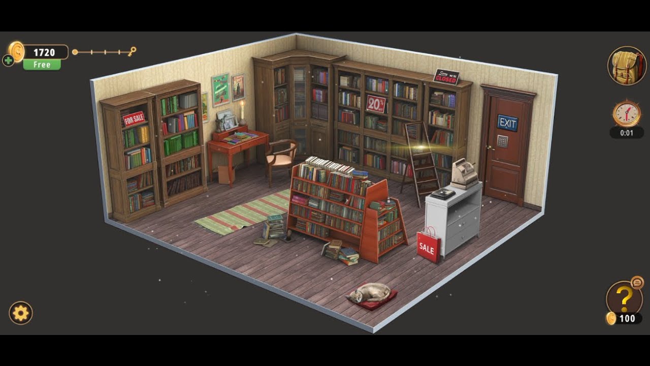 Rooms and Exits Level 19 - Book store 🔥 | No Honor Among Thieves Walkthrough | Step-by-Step Guide