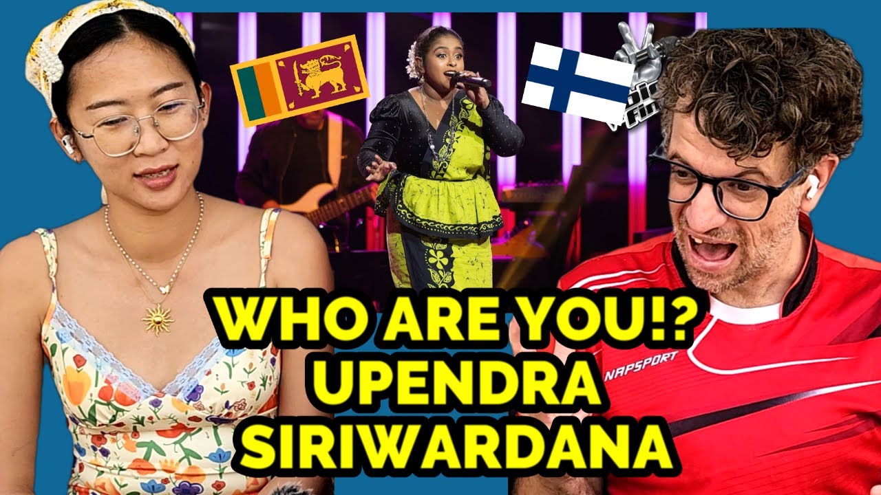 SRI LANKAN MUSIC ON THE VOICE OF FINLAND 2025!? Mamini Maa Deiya – Upendra Siriwardana