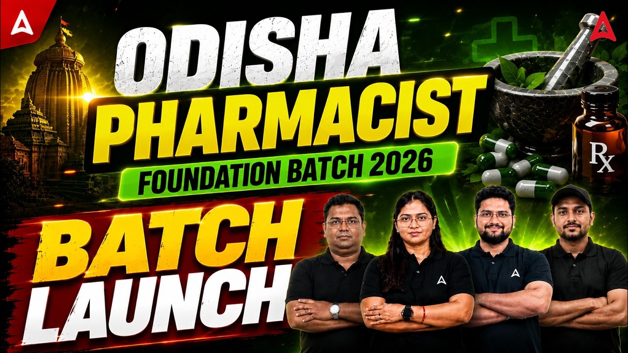 Odisha Pharmacist 2026 | Odisha Pharmacist Batch Launch | Odisha Pharmacist Exam 2026 | By Adda247