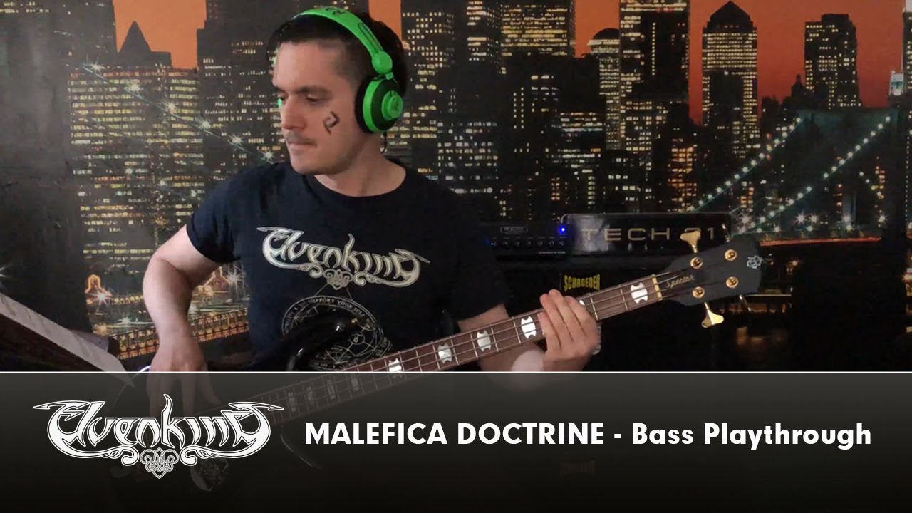 ELVENKING - Malefica Doctrine - Bass Playthrough