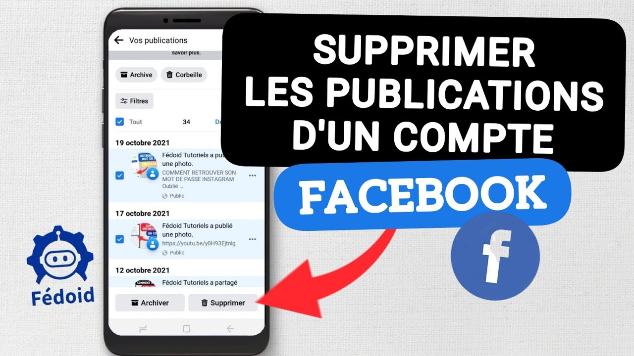 Comment Supprimer Toutes Les Publications Sur Facebook en Un Clic