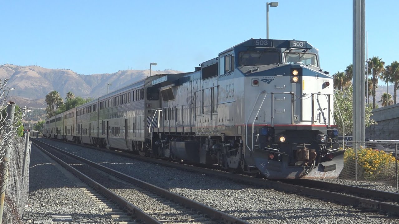 Railfanning Chatsworth (w/ Amtrak Dash 8, B32-8WH #503 & Phase VII #174) - 8/22/24