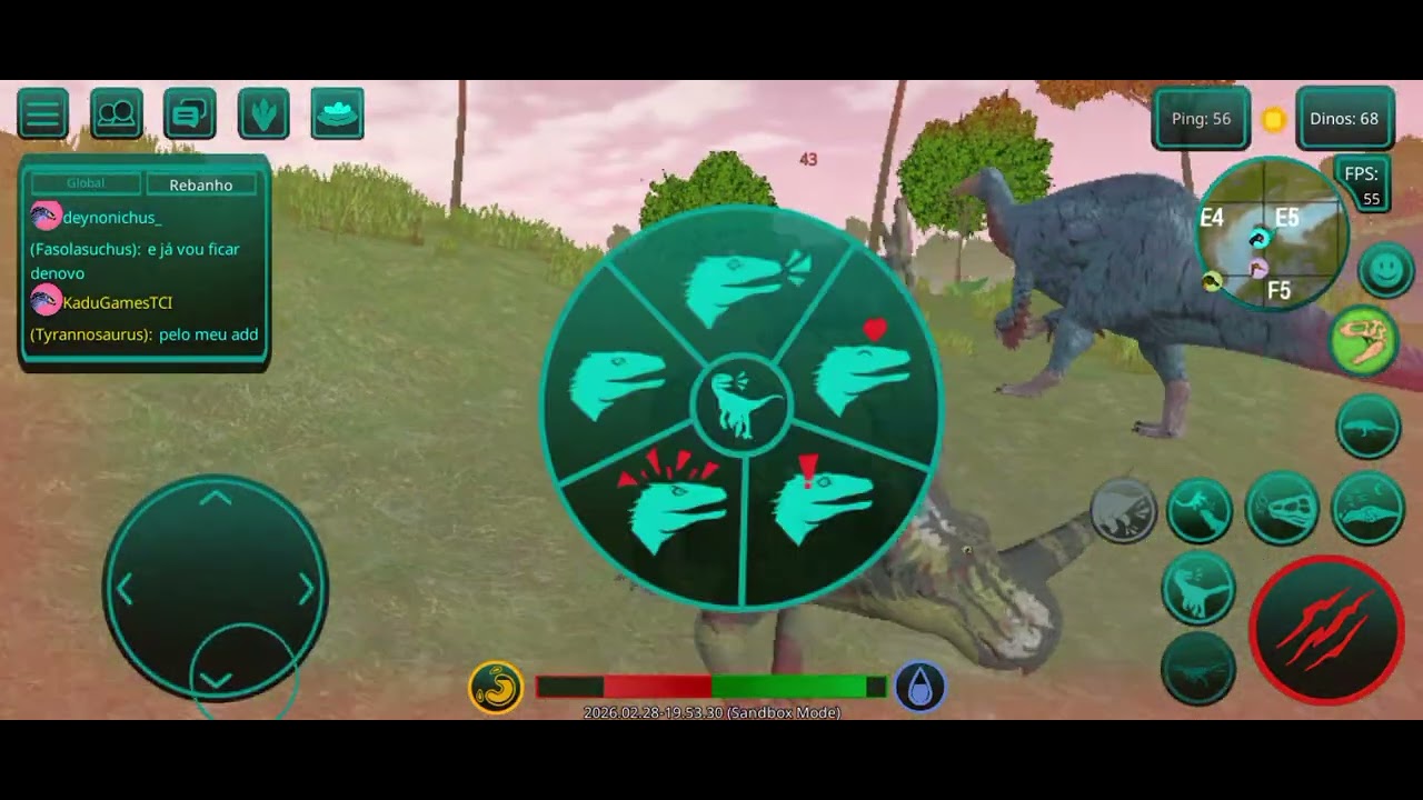 Jogando no servidor da mapogos