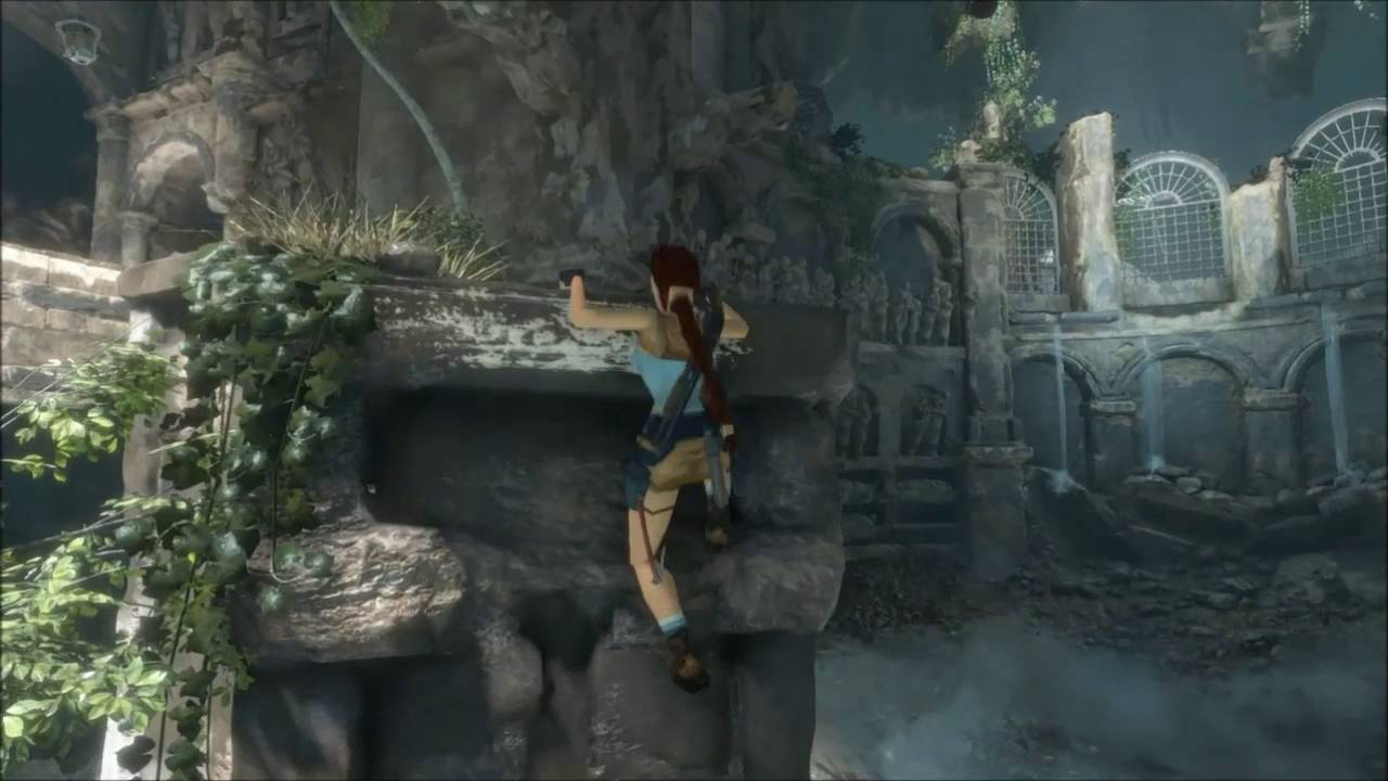 Rise of the Tomb Raider opening Level (with classic Lara Skins) PS4