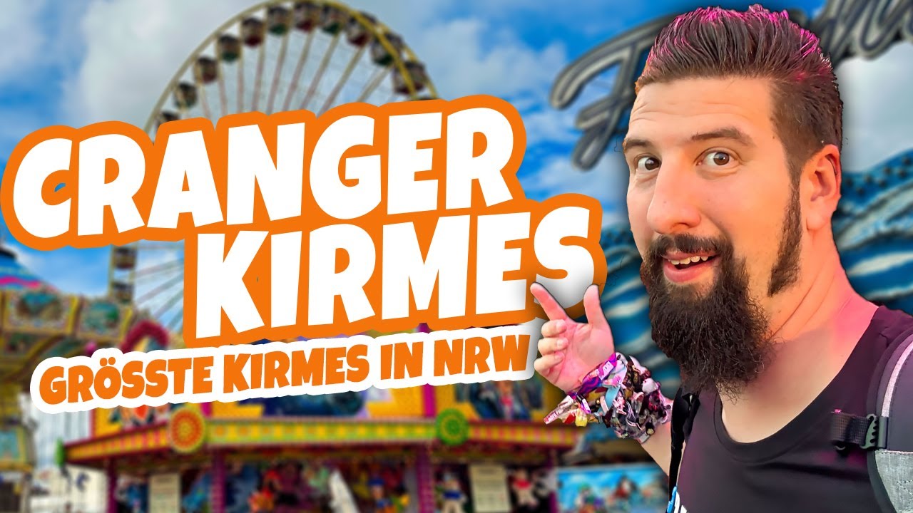 CRANGER KIRMES 2025 | Ein Tag auf der GRÖSSTEN KIRMES IN NRW | Alle Fahrgeschäfte