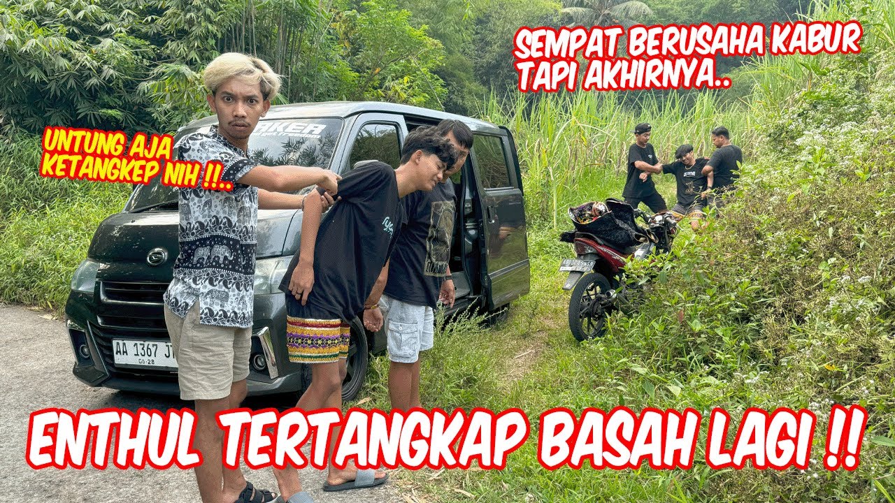 Pengejaran Enthul yang diam-diam kabur dari rumah !!