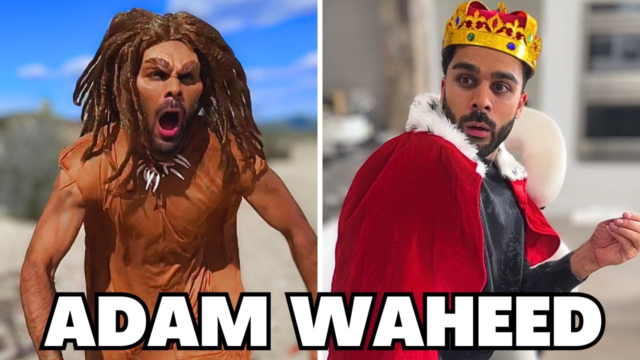 ULTIMATE SKITS COMEDY COMPILATION OF ADAM WAHEED | ADAM WAHEED BEST TIKTOK VIDEOS