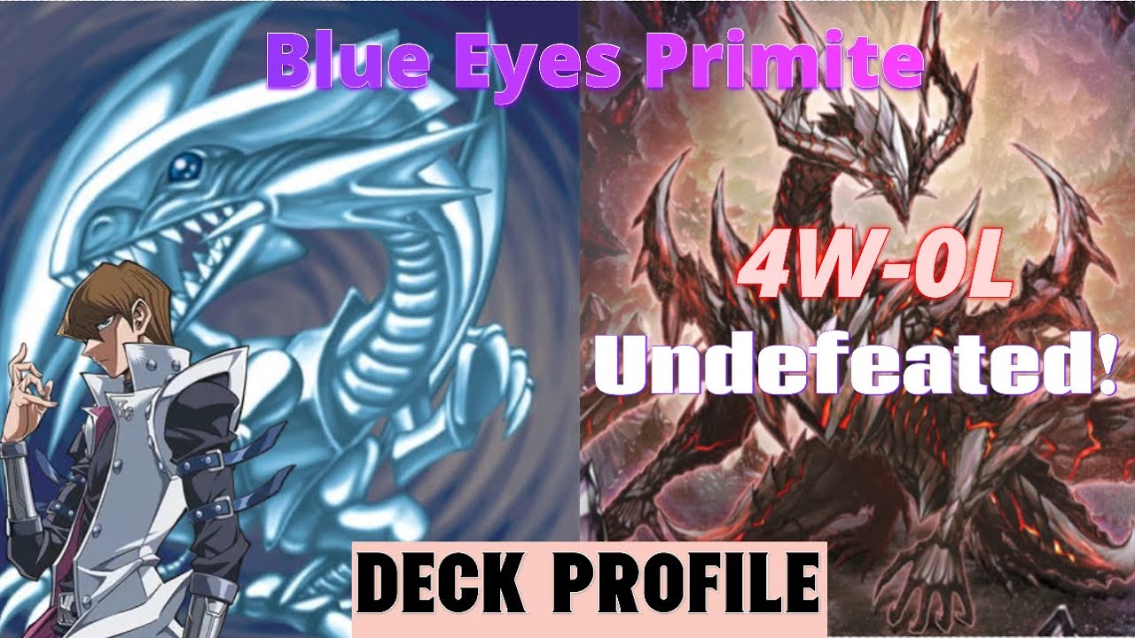 YuGiOh: Undefeated 1st Place Blue Eyes Primite Deck Profile! (June 2025) 🥇