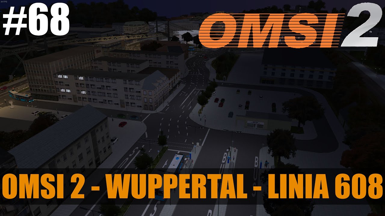 OMSI 2 #68 - Wuppertal - Linia 608 - 2K WQHD 1440p60