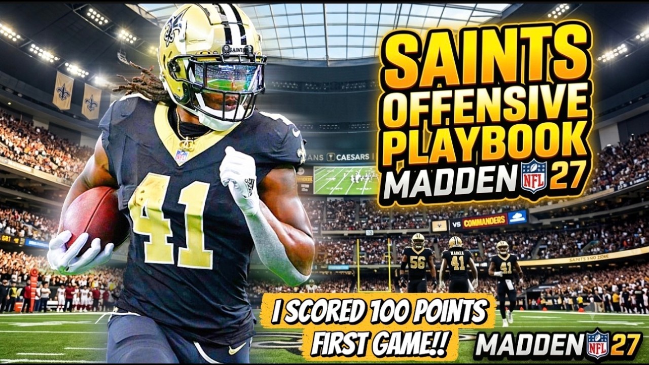 &laquo;Сэйнтс&raquo; превзошли соперников по атакующей стратегии в Madden 27!