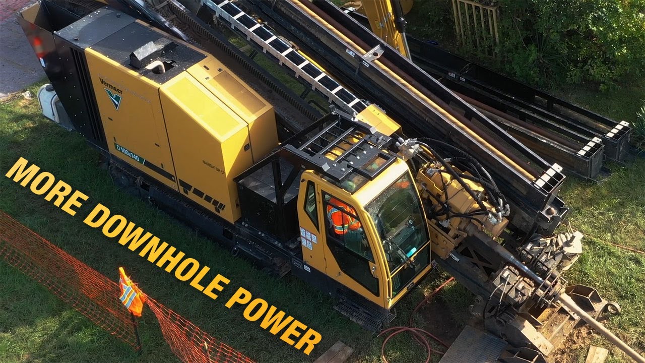 Get more downhole power with the Vermeer D100x140 S3 horizontal directional drill