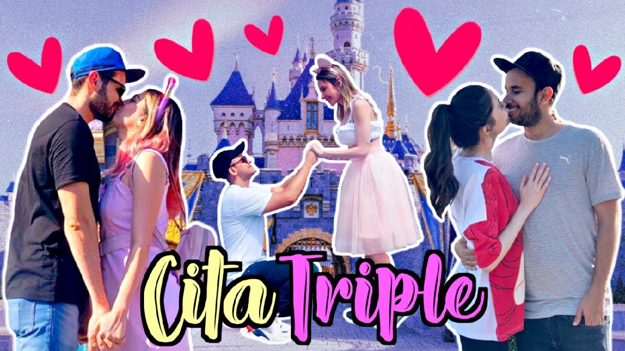 CITA TRIPLE EN DISNEY con Gris, Charly, Fernanda Blaz y Werever / #AmorEterno