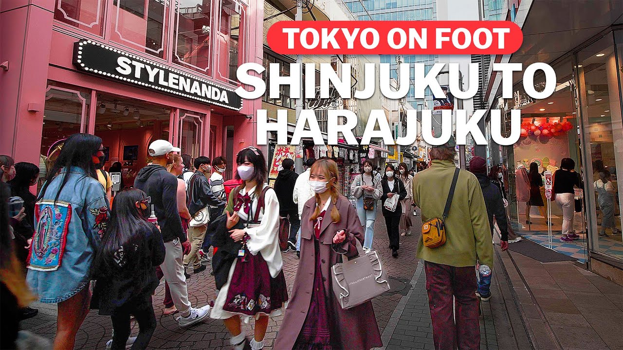 Shinjuku to Harajuku | Tokyo on Foot