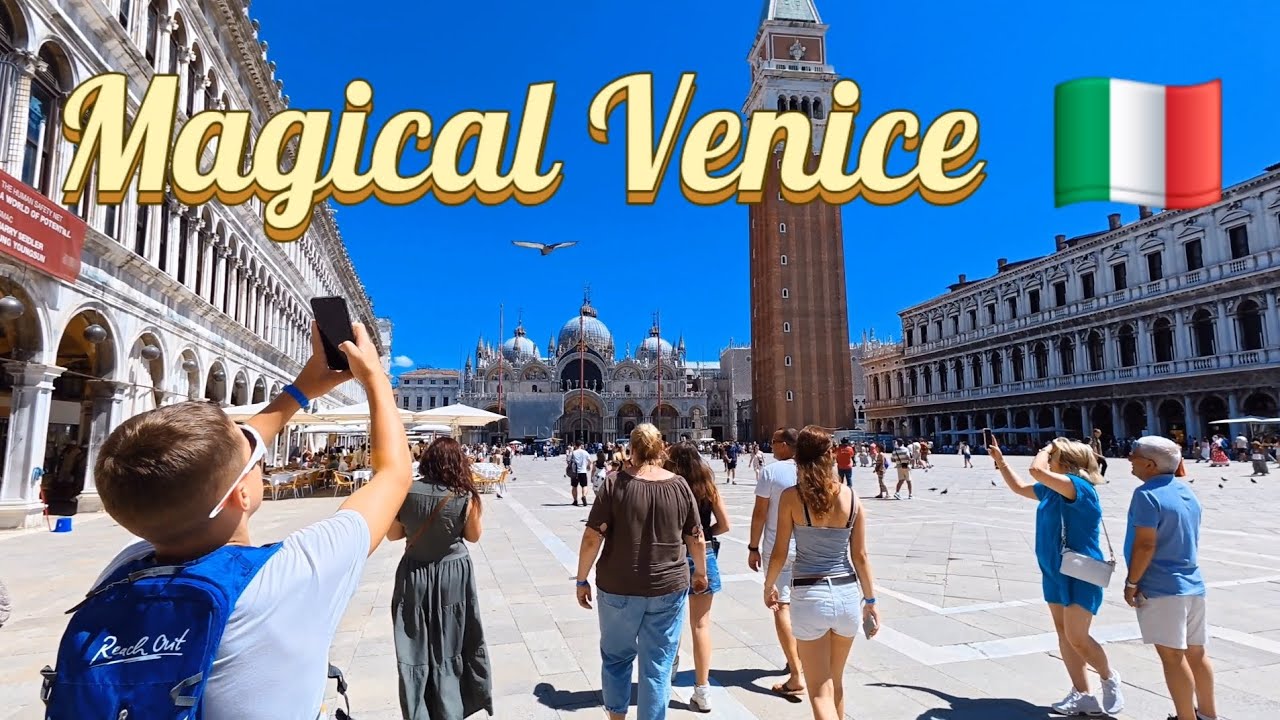 Magical Venice 🇮🇹 | Walking Through Italy's Most Beautiful City #venice #italy #travel.
