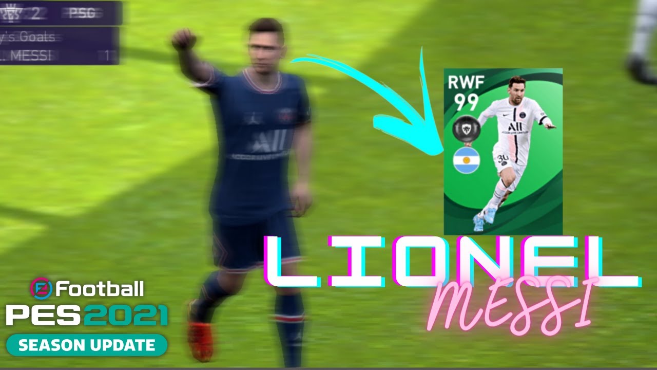 I PULLED 101 RATED POTW LIONEL MESSI ! | pes 2021 mobile | Malaysia pes 2021
