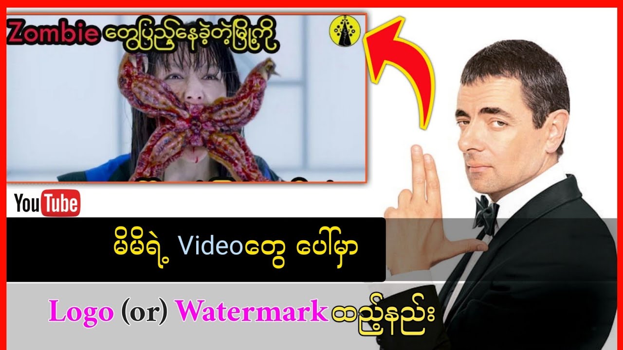Videoပေါ် ‌မှာ logo ထည့်နည်း