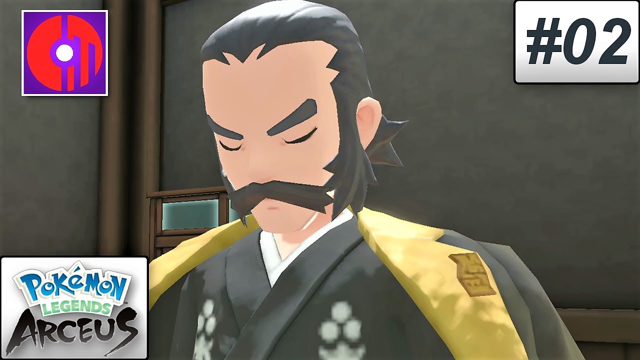 Pokemon Legends Arceus #02: Commander Kamado Sumo Wrestles Nearly Homeless 15 Year Old Child