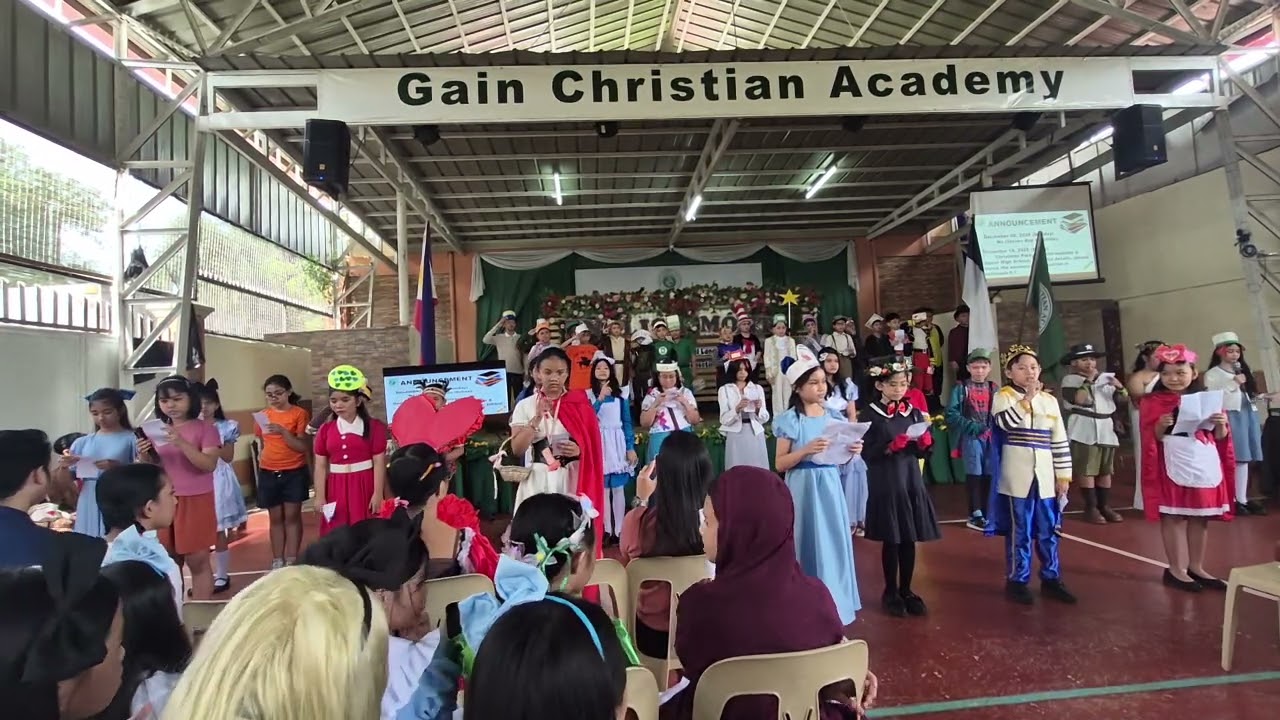 Choral reading english month 2025