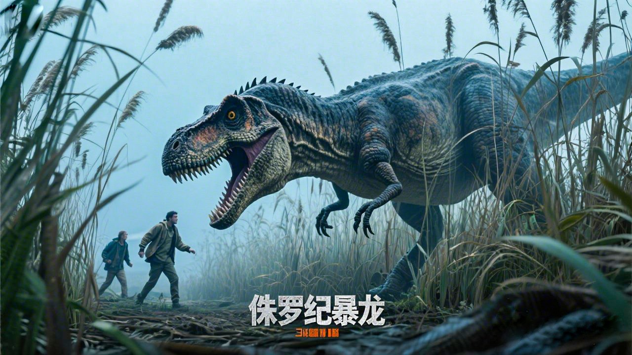 侏羅紀世界！ 異變暴龍竟藏在蘆葦之中偷襲路過的人類！【復活侏羅紀 Jurassic Revival】丨驚悚 冒險 災難 