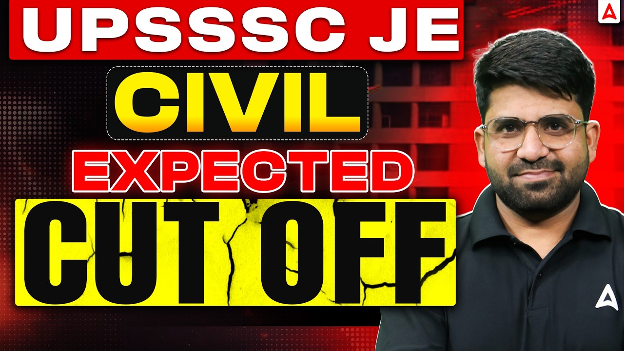 UPSSSC JE Civil 2026 Expected Cut-Off | Safe Score & Analysis | #UPSSSCJE #CutOff